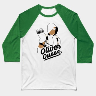 Oliver Queen, Green Arrow (Var 1) Baseball T-Shirt